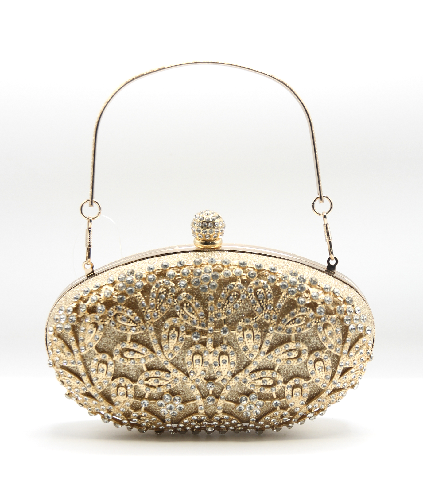 Gold clutch top bags for weddings