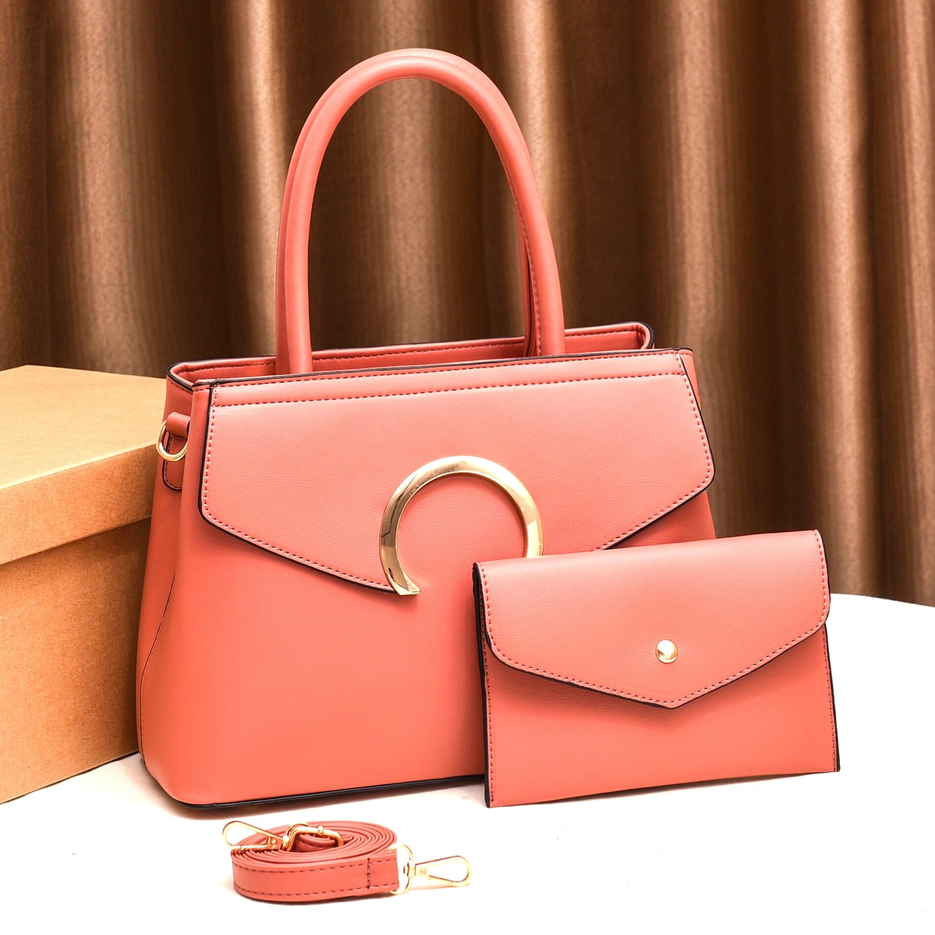 Pink 2 in 1 Girls Handbag 4242