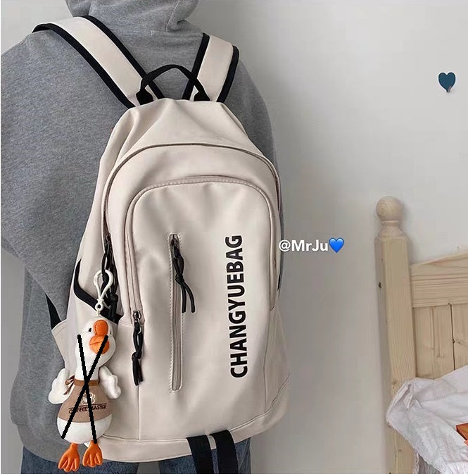 White Backpack For Girls 4240