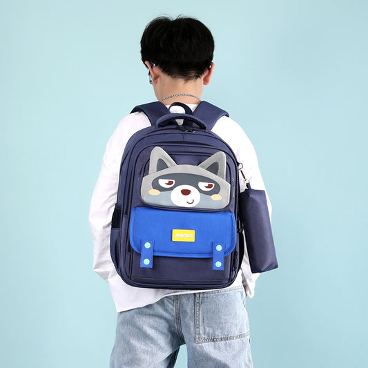 Blue Primary School Kids Bag for Boys & Girls 4107