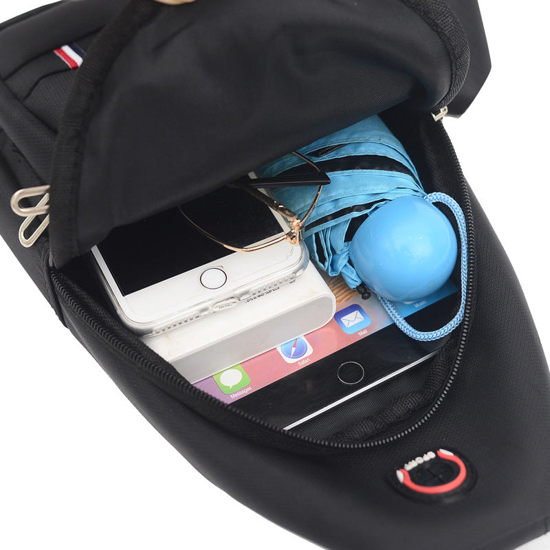 Black Messenger Bags Sports Bag Gym Bag 4179
