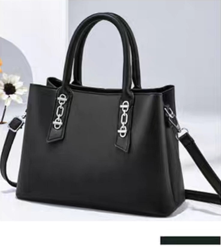 Black  Handbag For Girls 8807