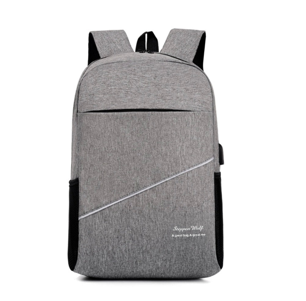 Grey Laptop Backpack For Men & Women Without USB Port 2003-1