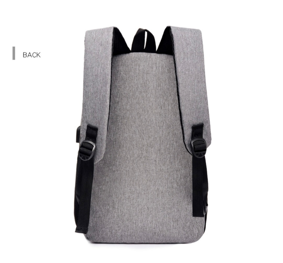 Black 3 in 1 Laptop Backpack For Men & Women Without USB Port 2003