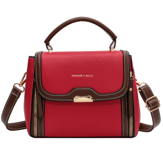 Red Girls' Stylish Crossbody Bag