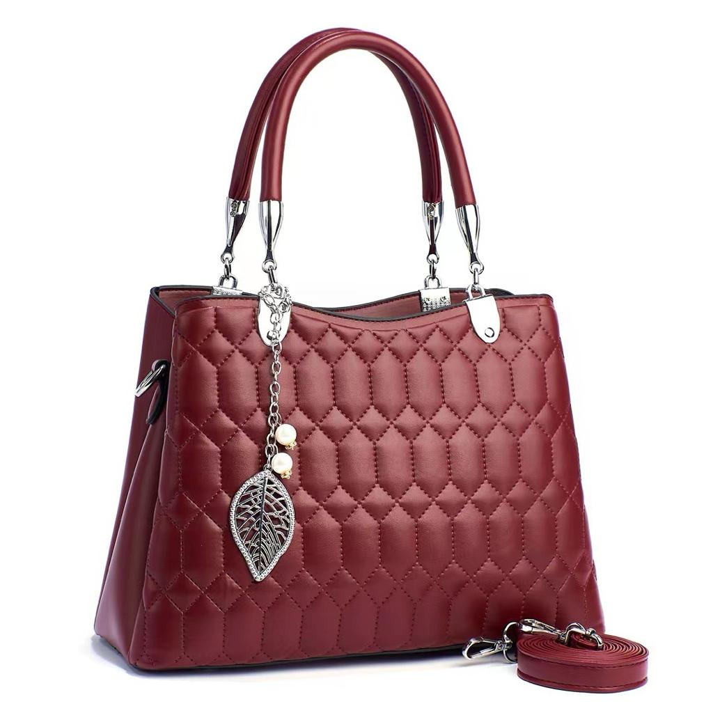 Maroon Handbag For Girls 6690-8