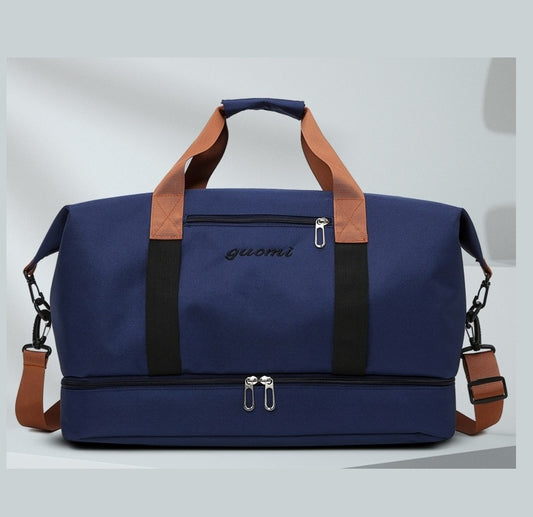 Blue Travel Duffel Bag for Men & Women 4130