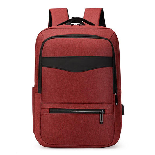 Red  Men Laptop Backpack 4210