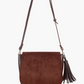 Brown valvet  Handbags For Girls 607