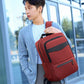 Red  Men Laptop Backpack 4210