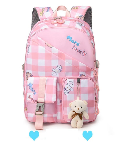 Stylish Pink School Bag