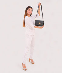 Black Handbag For Women with model