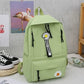 Green Girls Backpack 4 in 1 School Backpack for Girls 4235
