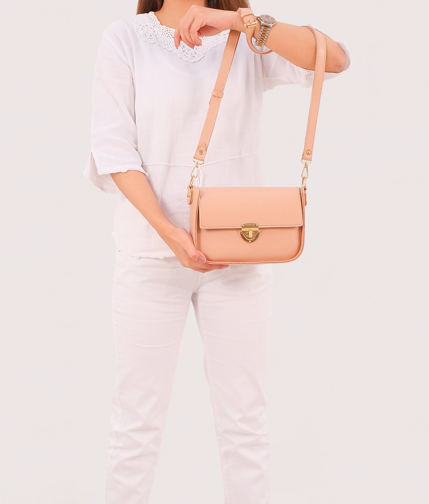Pink Handbag For Women 606