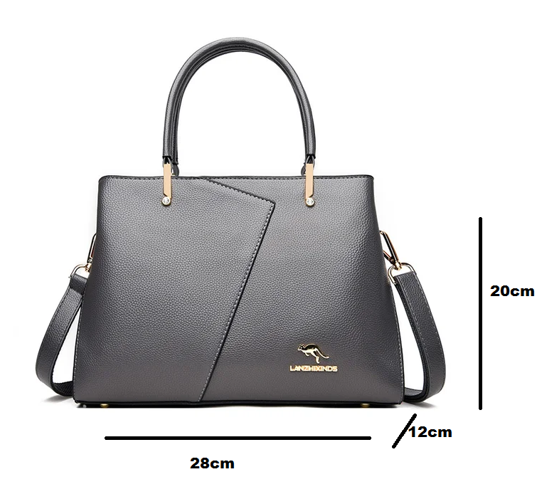 Black Kangaroo Bag Womens Handbag 4120