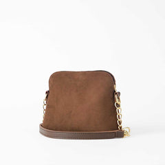 Brown valvet  Handbag For Girls608