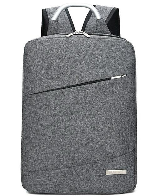 Grey Mens Womens Laptop Business Backpack 4232