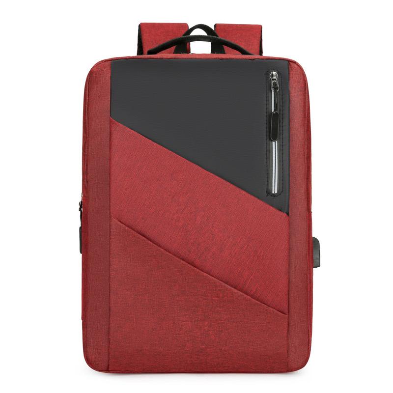 RED  Men & Women bookbag USB Charger 4213