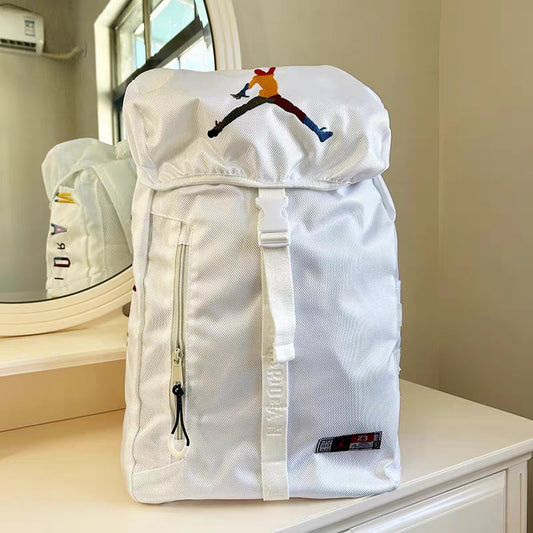 White Mens Womens Travel Outdoor Large Capacity Bag 4243