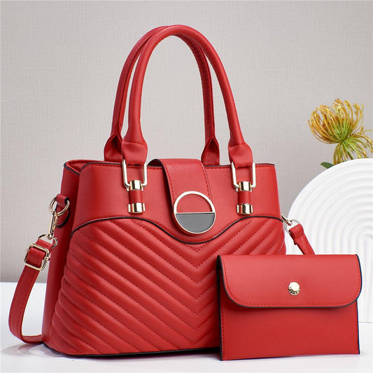 Red 2 in 1 Girls Handbag 810-5