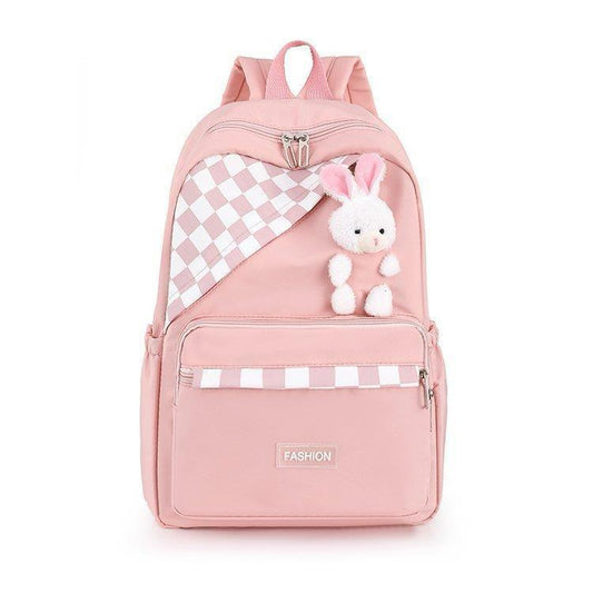 Pink School & College Backpack sale For Girls 4216