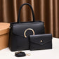 Black 2 in 1 Girls Handbag 4242
