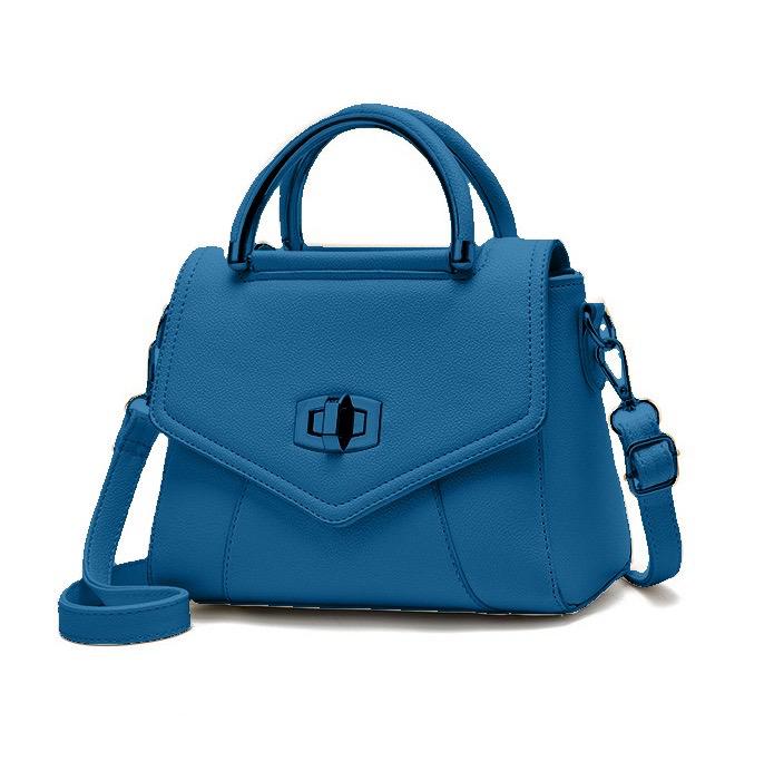 Blue Girls' Stylish Crossbody Bag - Model 
