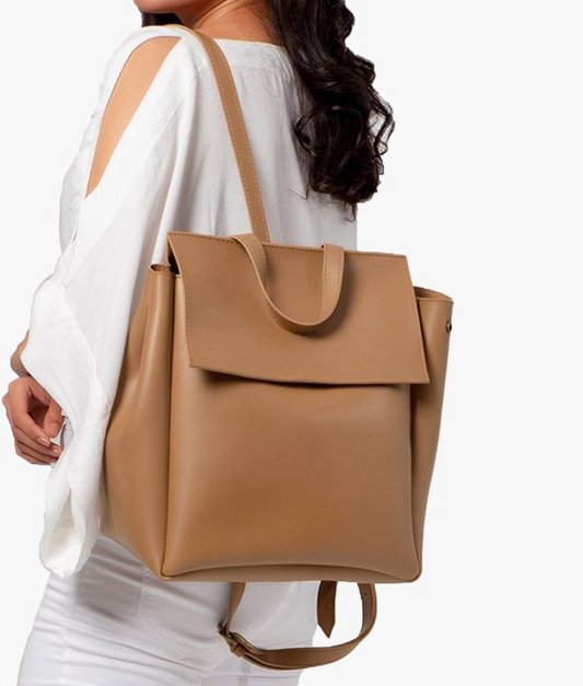 Skin Women Leather Backpacks557