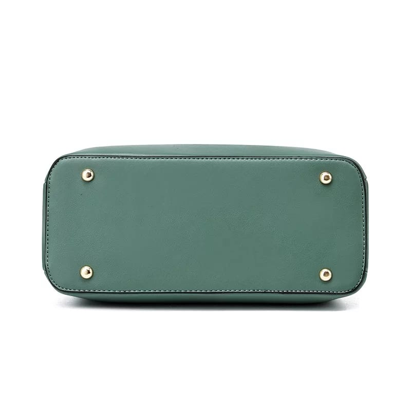 Green  Leather Handbag for ladies 993-5