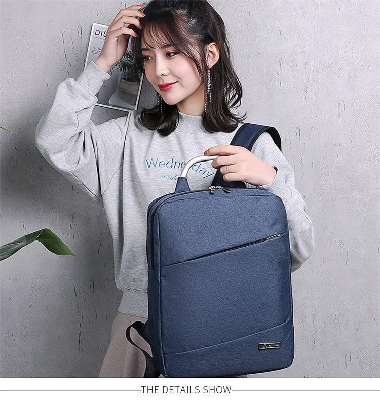 Blue Mens Womens Laptop Business Backpack 4232