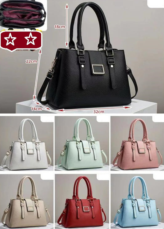 Black Handbag For Girls 8820-21