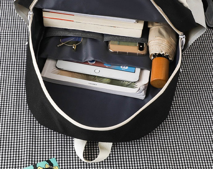 5Pcs Set Backpack for Girls 4146