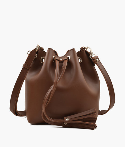Brown Girls Bucket Bag 576