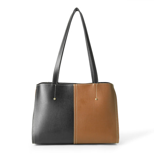 Black & Brown Ladies Tote Bag 583