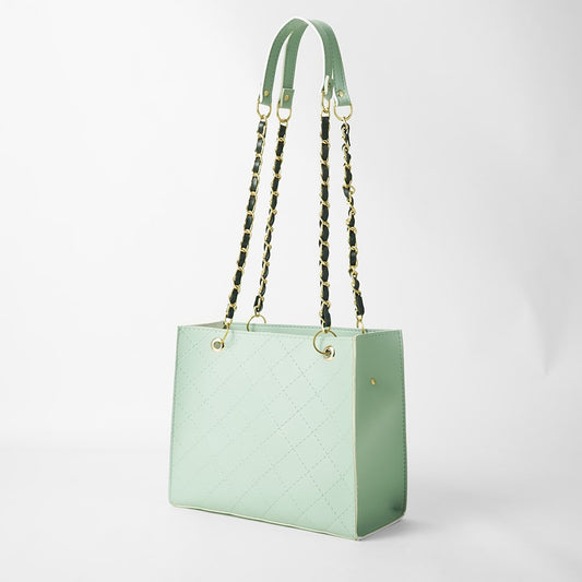 Light Green Handbag For Girls 565
