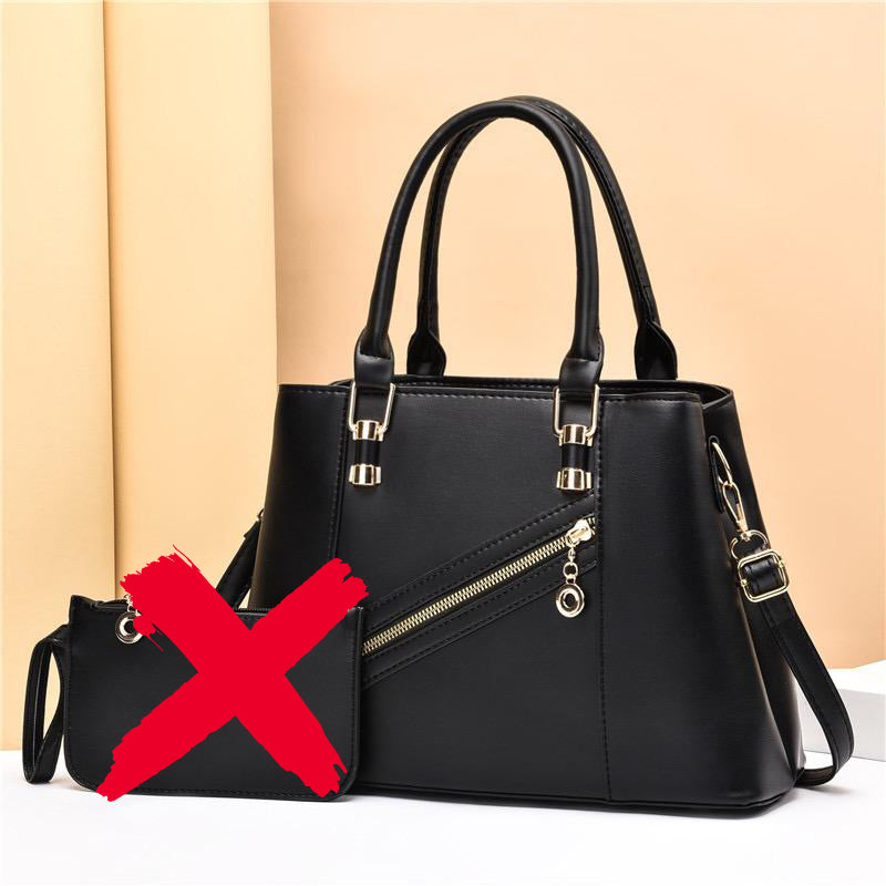 Black Handbag For Ladies Without Pouch 4141