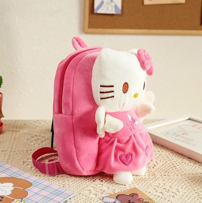 pink Adorable Hello Kitty Backpack for Children 4093