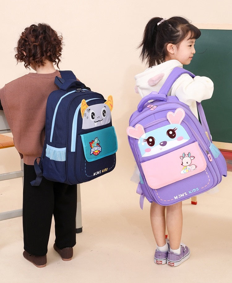 Purple Kids School Bag 4081