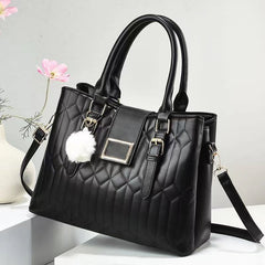 Black Ladies Handbags 8820-1