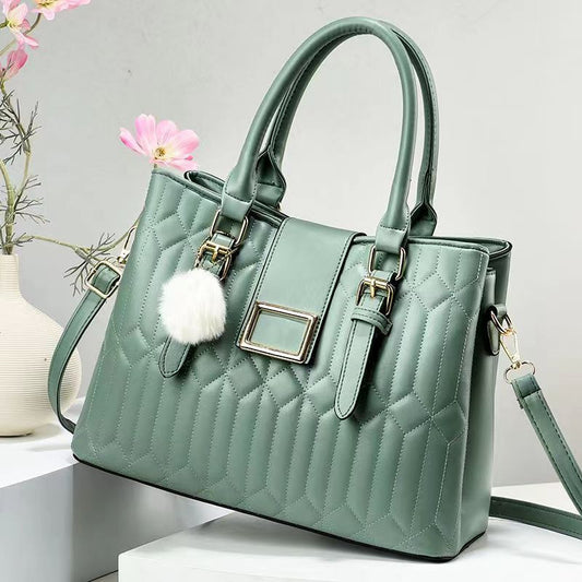 Green Ladies Handbags 8820-1