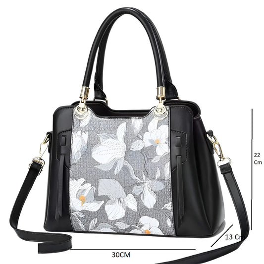 Black Handbags For Womens 6996-2