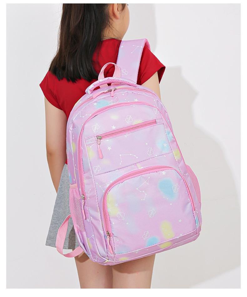 Purple School Bag For Kids 4227