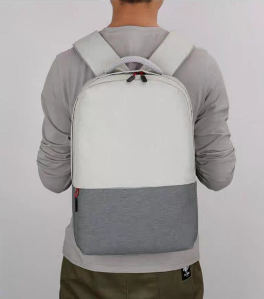 Grey Waterproof Laptop Bag for Men and Women 4182